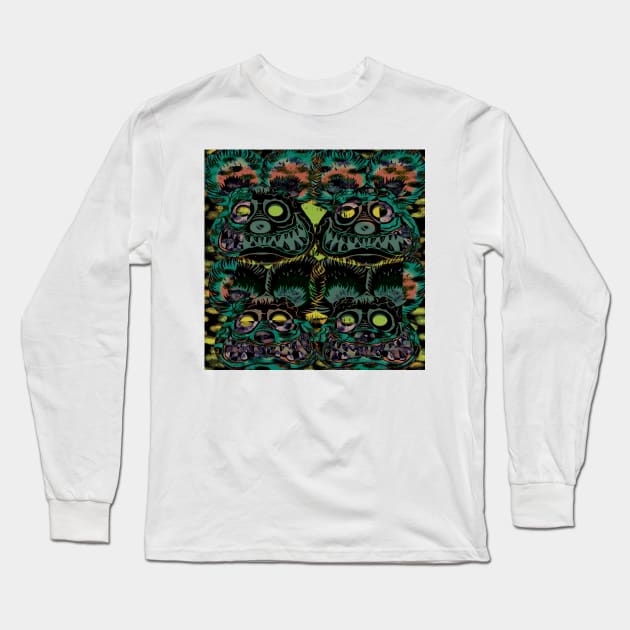 Ratfink Collage Long Sleeve T-Shirt by *Ajavu*